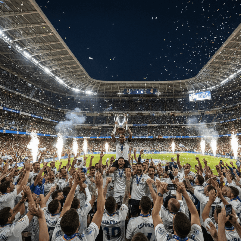 Real Madrid crushed Manchester City in the Champions League quarter-finals.