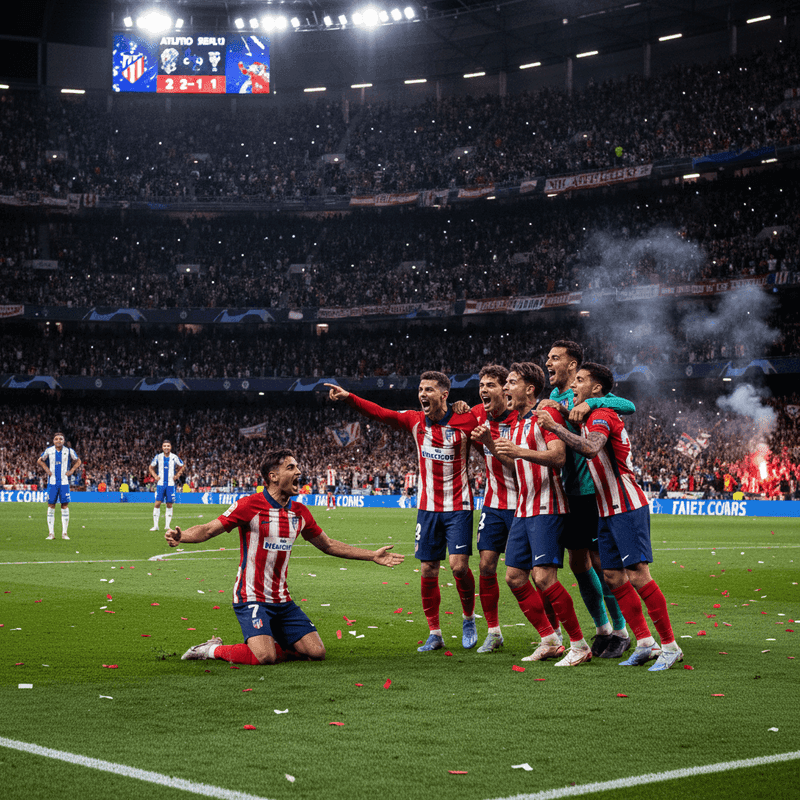 Atletico secured a hard-fought victory over Betis in the La Liga match.