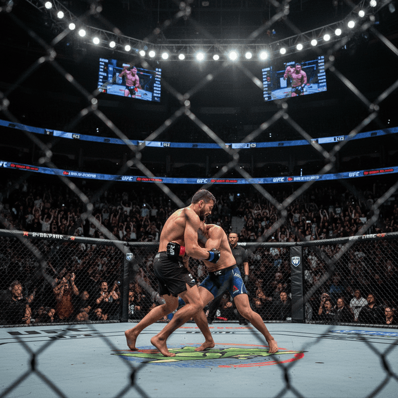 Shavkat Rakhmonov dominates in the main event of UFC Fight Night