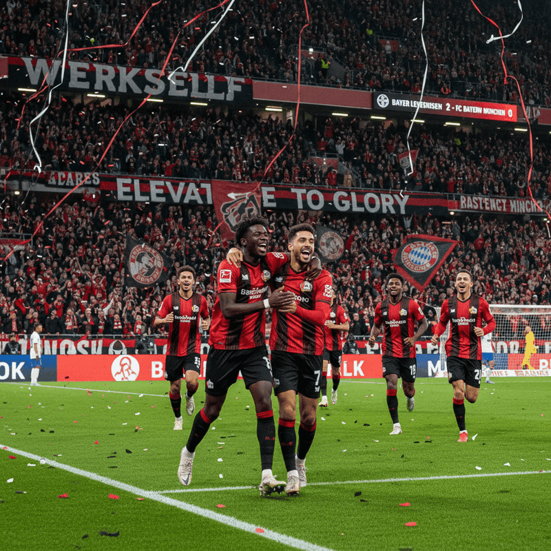 Bayer one step away from the title after crushing Bayern