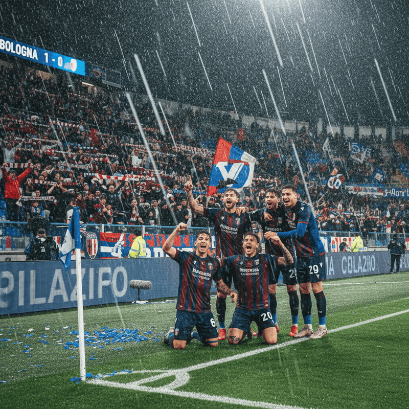 Bologna's unexpected victory over Lazio in Serie A