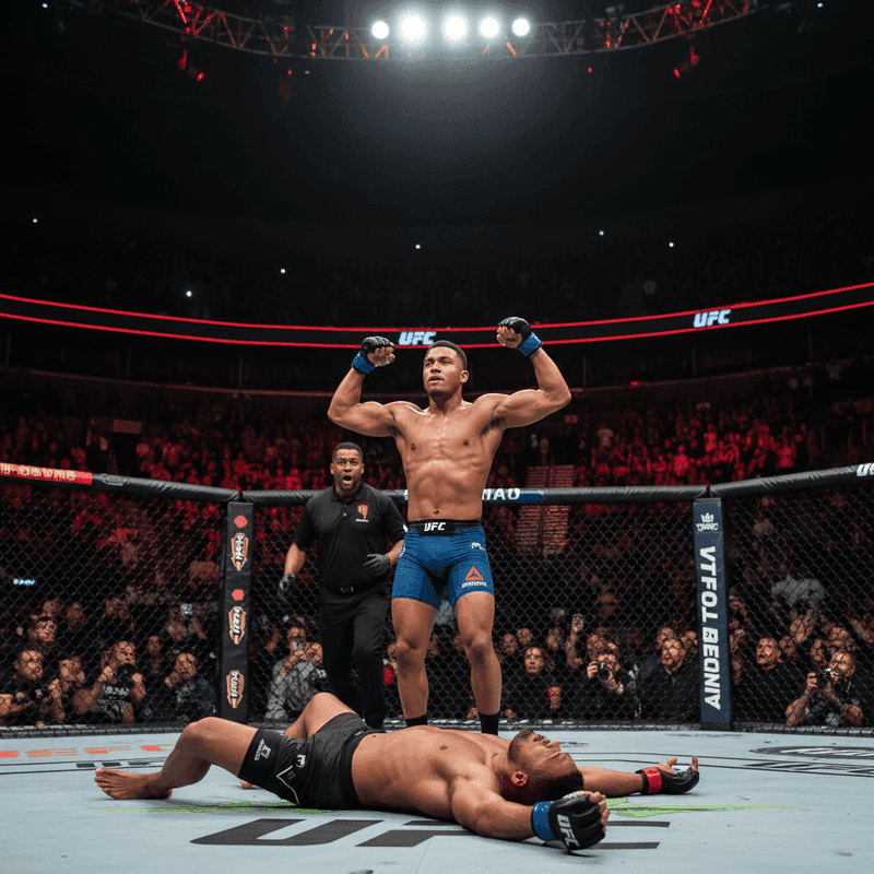 Islam knocked out Costa in the UFC Fight Night main event