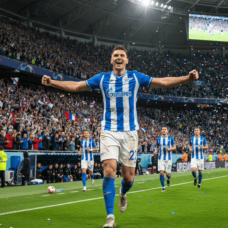 Dzyuba is back on top: a goal and an assist in the match against Krasnodar