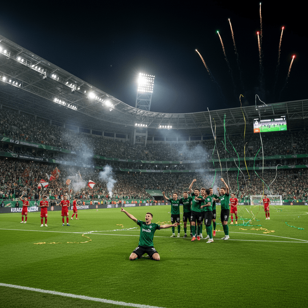 Krasnodar crushed Spartak with a record score in the RPL.