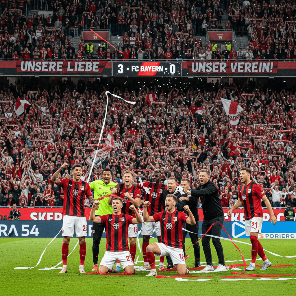Bayer 04 crushed Bayern with a 4-1 scoreline in the Bundesliga match.
