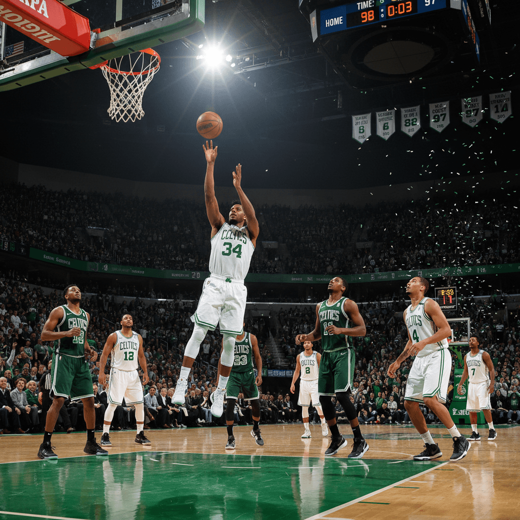 Jayson Tatum sets Boston Celtics record in win over Miami.