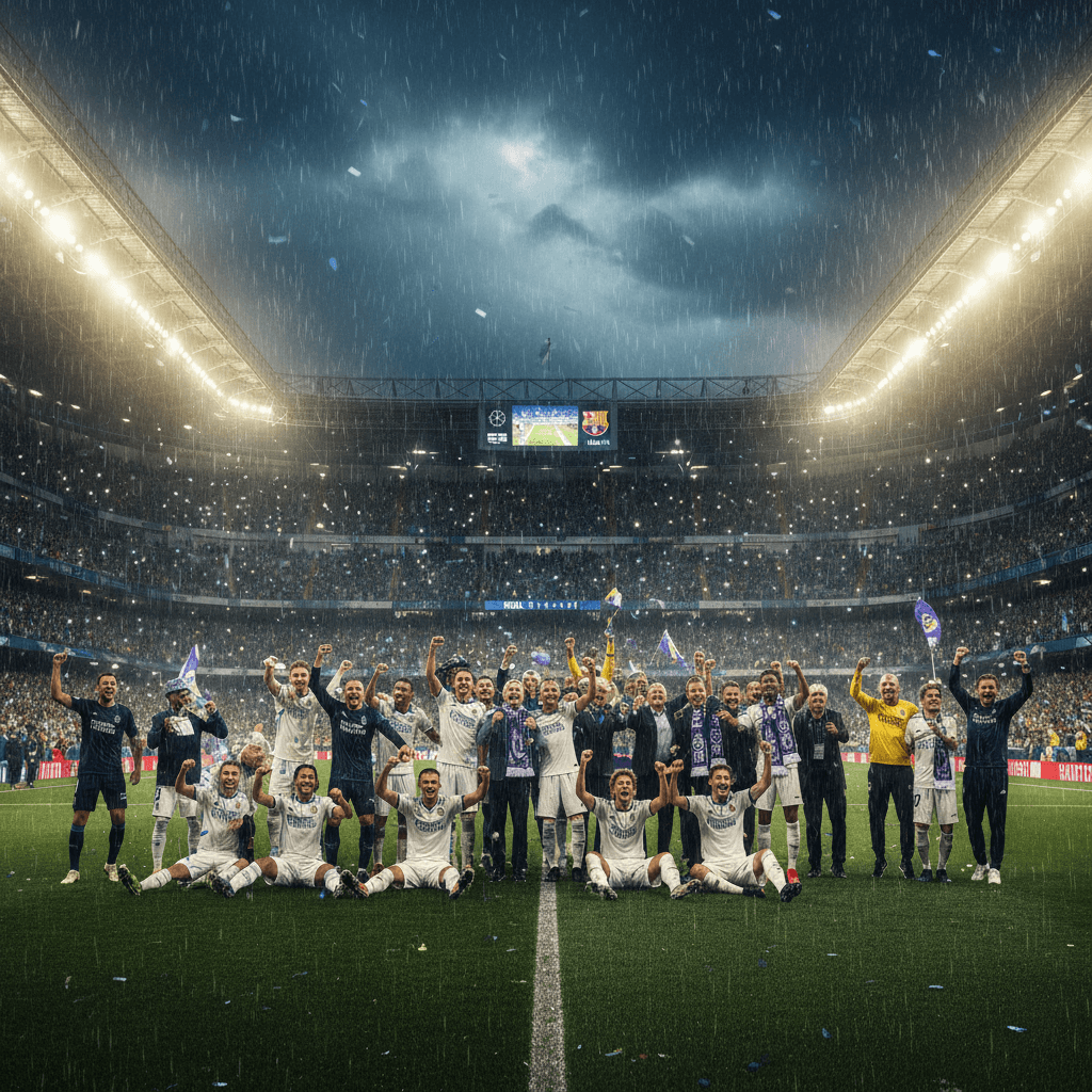 Real Madrid secured a dramatic victory over Man City in the Champions League quarterfinals.