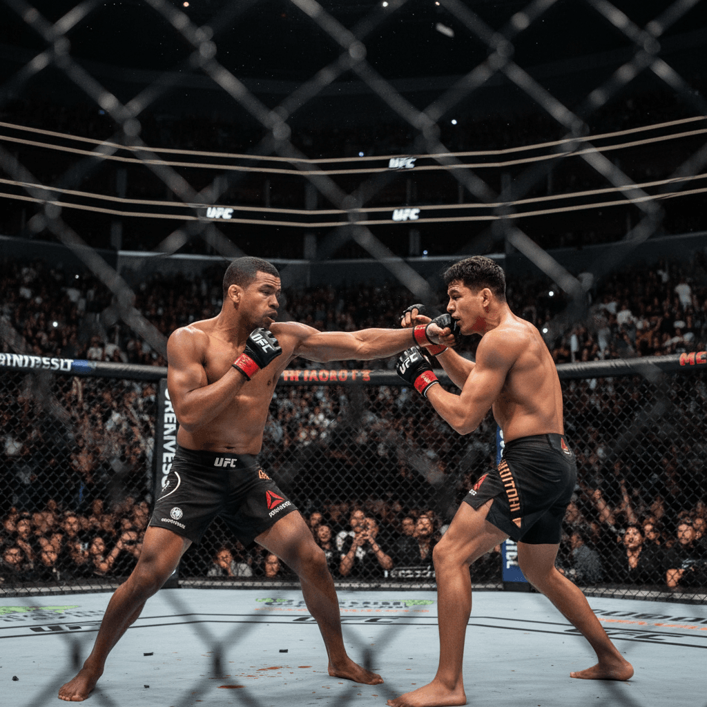 Ismael Marquez knocked out Arthur Petrosyan in the main event of UFC Fight Night