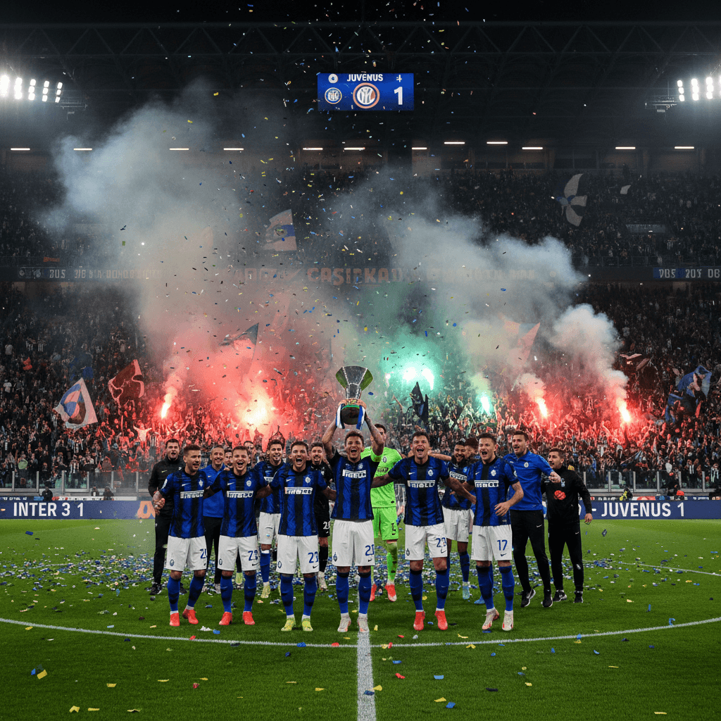 Inter crushed Juventus 4-0 and strengthened their lead in Serie A.