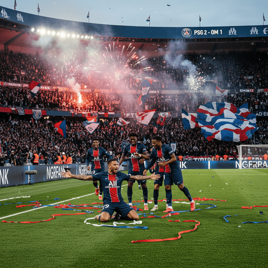 PSG crushed Marseille in the French football classic.