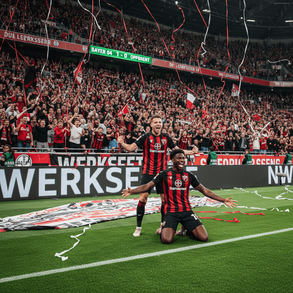 Bayer Leverkusen extends unbeaten streak in the Bundesliga