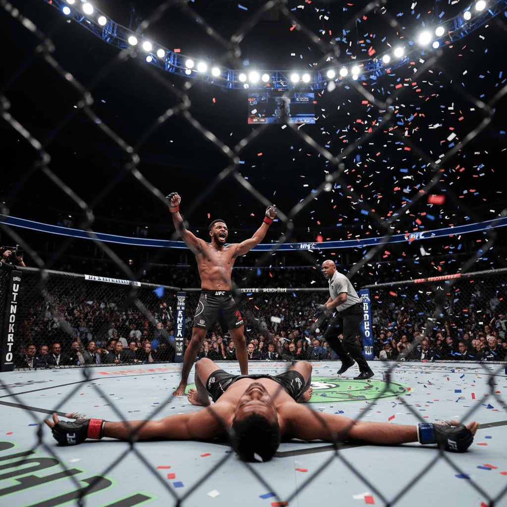 Alex Pereira knocked out Jon Jones in the first round.