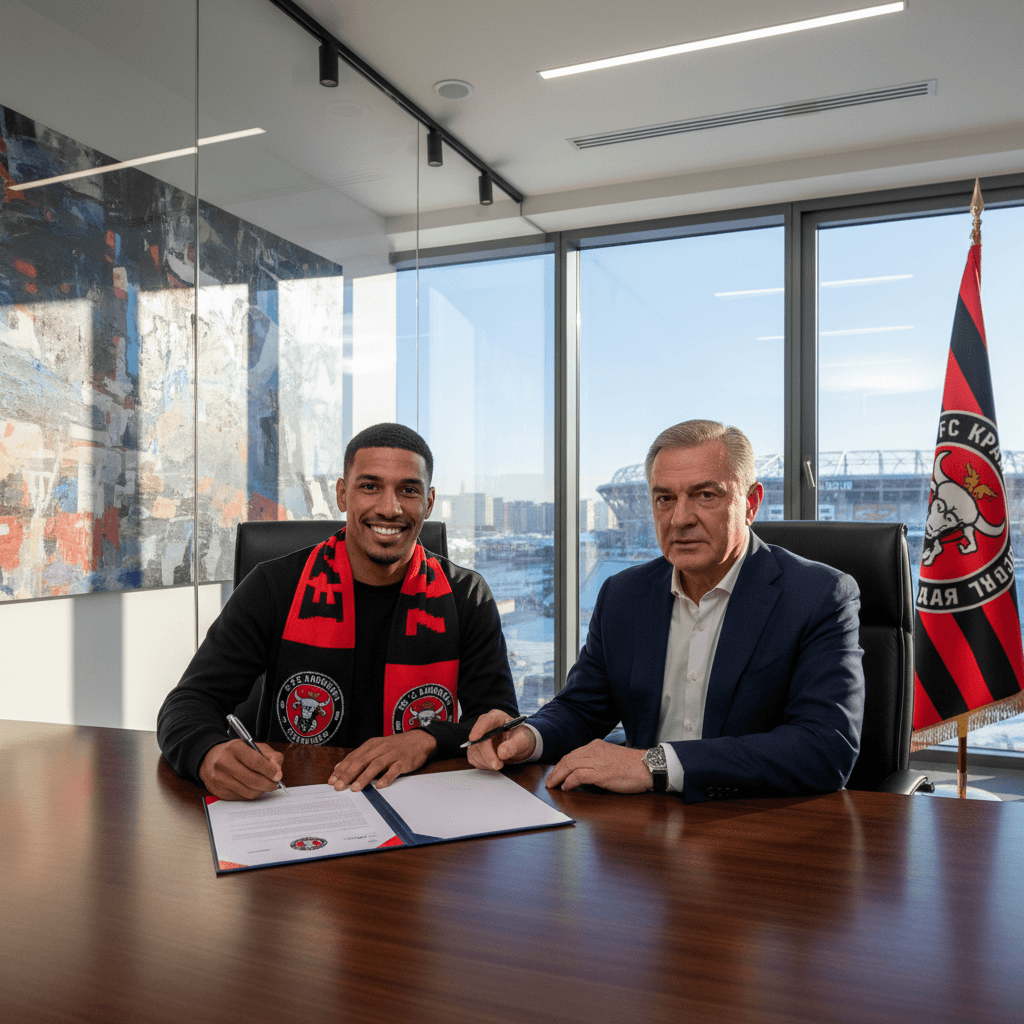 Krasnodar made a sensational transfer: Brazilian Vinicius signed a contract.