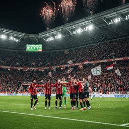 Bayer 04 extends their unbeaten streak in the Bundesliga to 18 matches.