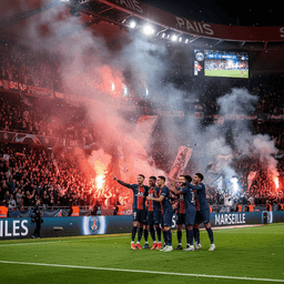 PSG crushed Marseille in the French football classic