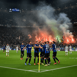Inter defeated Juventus in the Italian derby and extended their lead in Serie A.