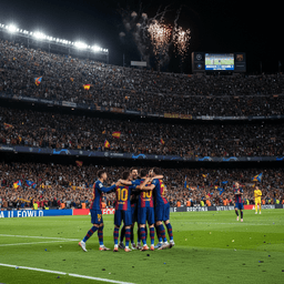 Barcelona crushed Bayern in the first leg of the Champions League quarterfinals.