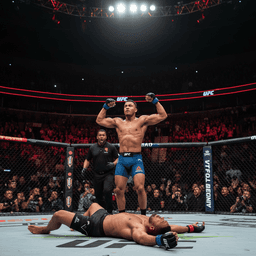 Islam knocked out Costa in the UFC Fight Night main event