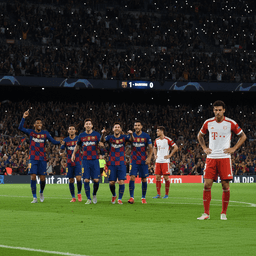 Barcelona crushed Bayern Munich in the Champions League quarterfinals.