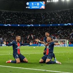 PSG secured a crushing victory over Marseille in the Ligue 1 classic.