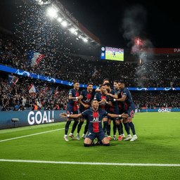 PSG crushed Marseille 4-0 in the French derby.