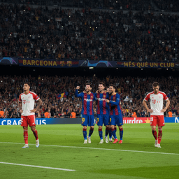 Barcelona crushed Bayern Munich in the Champions League quarterfinals.