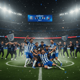 Orelan shook up Ligue 1 by defeating PSG 2-1.