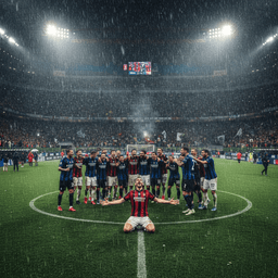 Inter snatched victory from Juventus in the Italian derby.